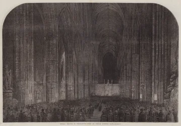 Special Service in Westminster Abbey on Sunday Evening Last